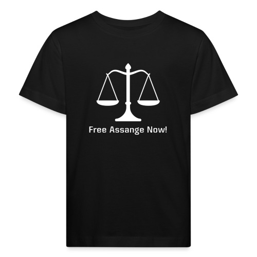 FreeAssange - Kinder Bio-T-Shirt