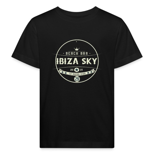 IBIZA SKY Beach Bar 29 - Logo - Kinder Bio-T-Shirt