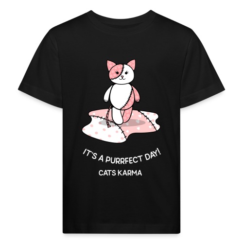 CATS KARMA - Kinder Bio-T-Shirt