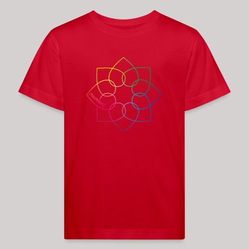 Verbundene Herzen - Kinder Bio-T-Shirt