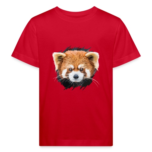 Roter Panda - Kinder Bio-T-Shirt