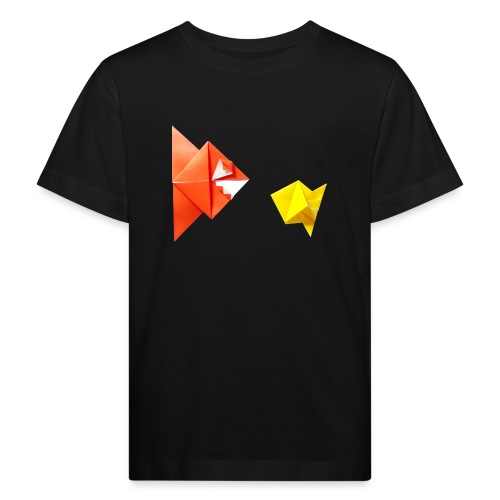 Origami Piranha and Fish - Fish - Pesce - Peixe - Kids' Organic T-Shirt