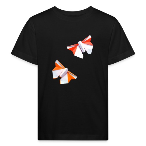 Butterflies Origami - Butterflies - Mariposas - Kids' Organic T-Shirt