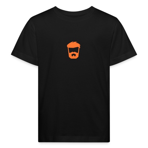 beard orange png - Ekologisk T-shirt barn