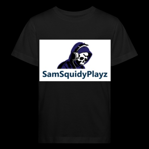 SamSquidyplayz skeleton - Kids' Organic T-Shirt