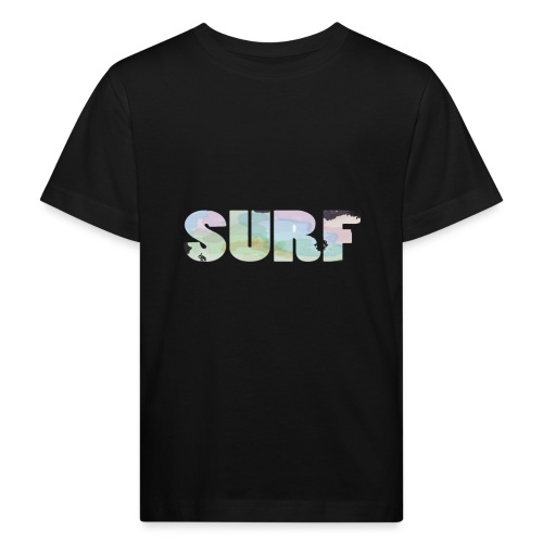 Surf summer beach T-shirt - Kids' Organic T-Shirt