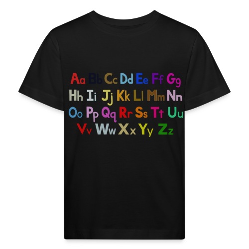 alphabet 2 - Kids' Organic T-Shirt