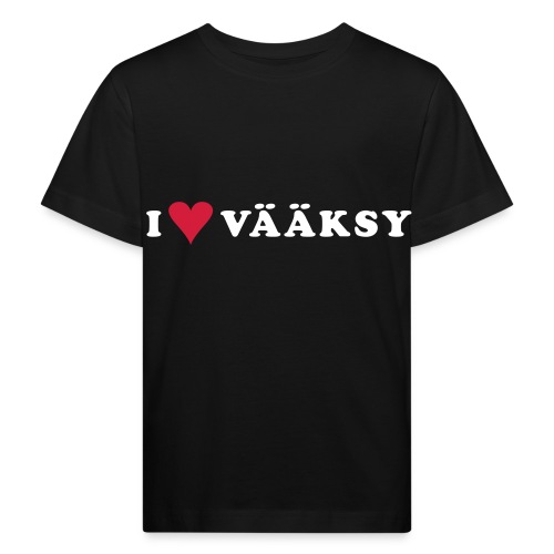 I LOVE VAAKSY - Lasten luonnonmukainen t-paita