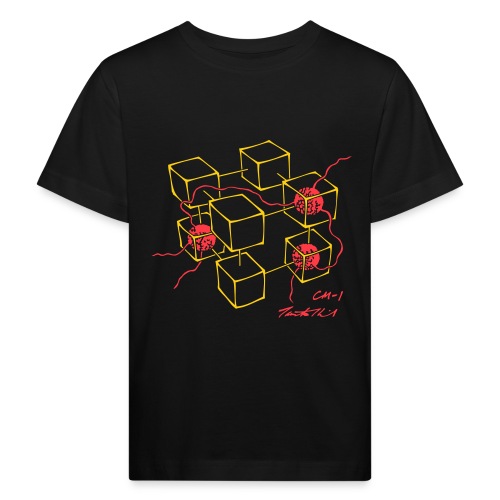 Connection Machine CM-1 Feynman t-shirt logo - Kids' Organic T-Shirt