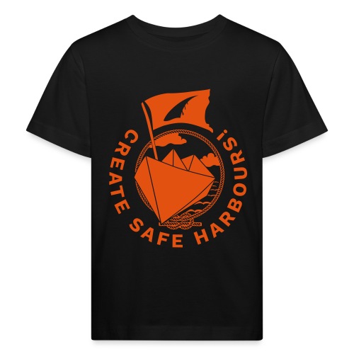 Seebruecke - Create Save Harbours - Kinder Bio-T-Shirt