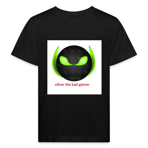 oliver_the_bad_gamer-png - Ekologisk T-shirt barn