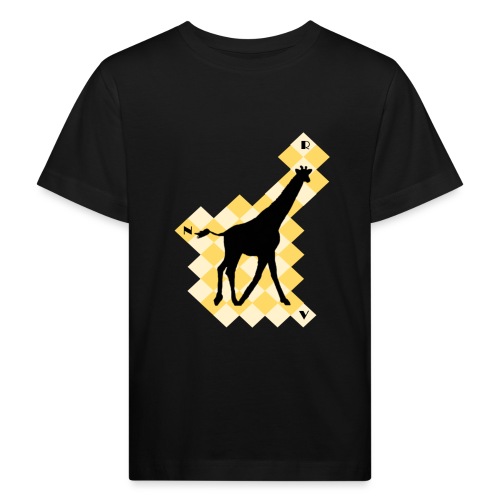 GiraffeSquare - Lasten luonnonmukainen t-paita