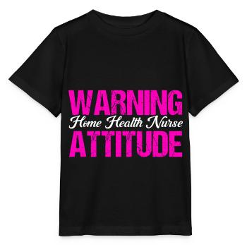 Health Assistance Home Nursing Nurse - Stanley/Stella MINI CREATOR Kids’ T-Shirt - black - Front - Mikhail (115cm)