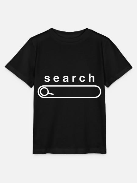 Suche mich! - Stanley/Stella Kinder T-Shirt MINI CREATOR  - Schwarz