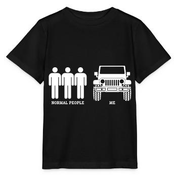 Off-road vehicle offroad 4wd 4x4 AWD 4wheeler gift - Stanley/Stella MINI CREATOR Kids’ T-Shirt - black - Front - Mikhail (115cm)