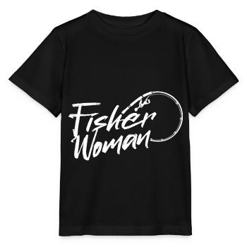 Visser Vissen Visser Visser - Stanley/Stella Kinder-T-shirt MINI CREATOR  - zwart - Voor - Mikhail (115cm)