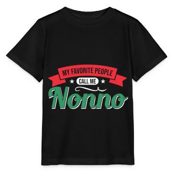 Opa Großvater Vintage Großvater - Stanley/Stella Kinder T-Shirt MINI CREATOR  - Schwarz - Vorne - Mikhail (115cm)