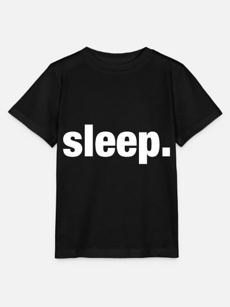 schlafen. - Stanley/Stella Kinder T-Shirt MINI CREATOR - Schwarz