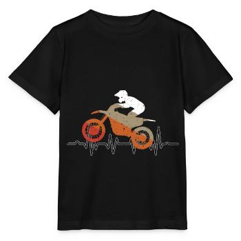 Moto-moto moto moto sport - T-shirt bio MINI CREATOR Stanley/Stella Enfant - noir - Devant - Mikhail (115cm)