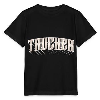 Taucher Tauchen - Stanley/Stella Kinder T-Shirt MINI CREATOR  - Schwarz - Vorne - Mikhail (115cm)