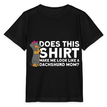 Dachshund Dachshund Dachshund Mama Dachshund Pet - Stanley/Stella MINI CREATOR Kids’ T-Shirt - black - Front - Mikhail (115cm)