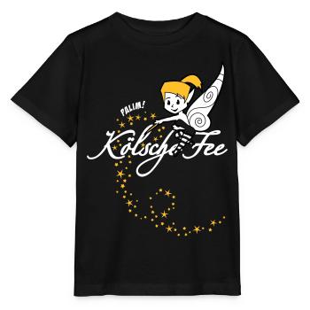 Kölsche Fee - Stanley/Stella Kinder T-Shirt MINI CREATOR  - Schwarz - Vorne - Mikhail (115cm)