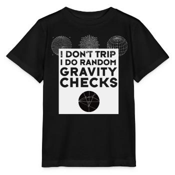ballot attraction astronomie physique calcul mathématique - T-shirt bio MINI CREATOR Stanley/Stella Enfant - noir - Devant - Mikhail (115cm)