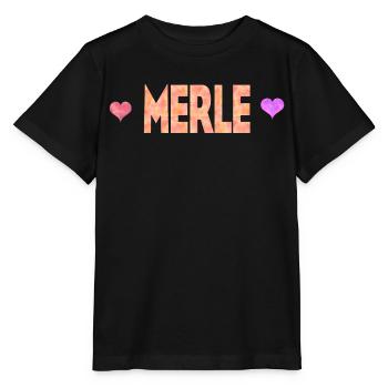 Merle - T-shirt bio MINI CREATOR Stanley/Stella Enfant - noir - Devant - Mikhail (115cm)