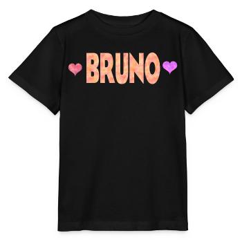 Bruno - T-shirt bio MINI CREATOR Stanley/Stella Enfant - noir - Devant - Mikhail (115cm)