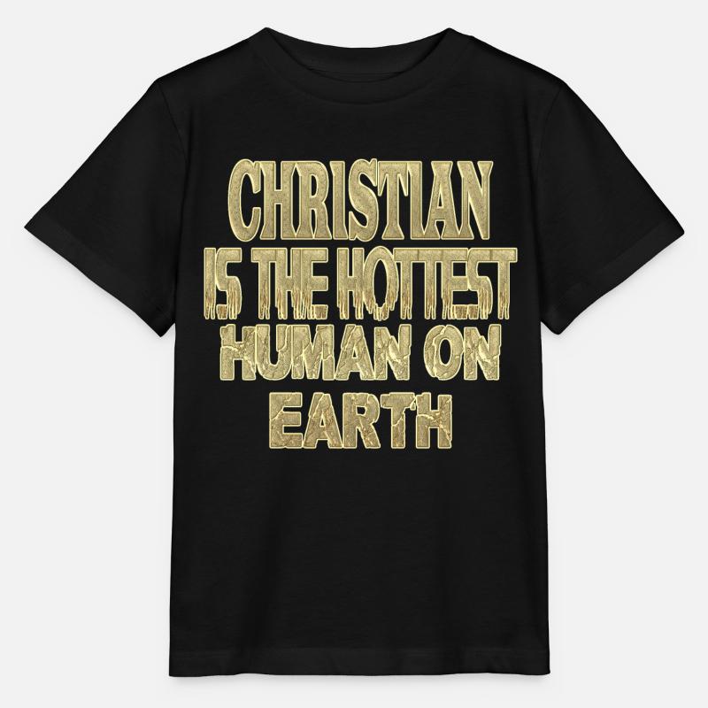 Christian - Stanley/Stella MINI CREATOR Kids’ T-Shirt - black