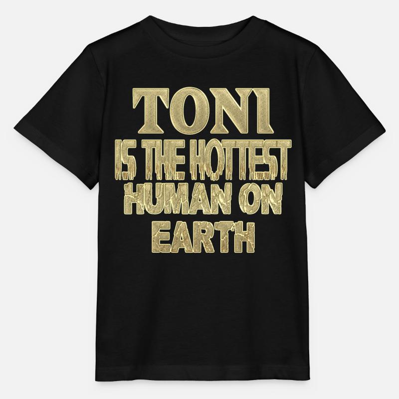 Toni - T-shirt bio MINI CREATOR Stanley/Stella Enfant - noir