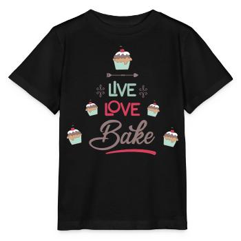 faire cuire au four - T-shirt bio MINI CREATOR Stanley/Stella Enfant - noir - Devant - Mikhail (115cm)