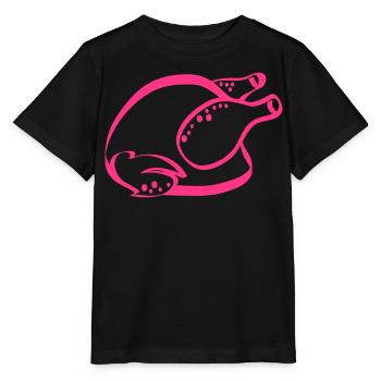 chicken - Stanley/Stella MINI CREATOR Kids’ T-Shirt - black - Front - Mikhail (115cm)