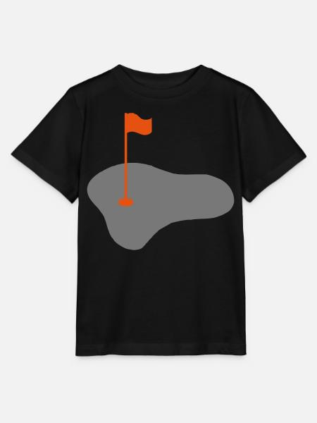 Golf - Stanley/Stella Kinder T-Shirt MINI CREATOR  - Schwarz