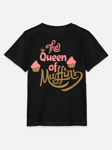 muffins - T-shirt bio MINI CREATOR Stanley/Stella Enfant - noir