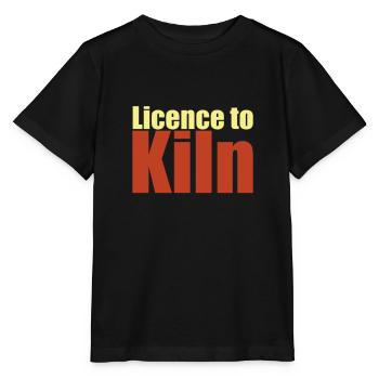 Töpferlizenz für den Brennofen - Stanley/Stella Kinder T-Shirt MINI CREATOR  - Schwarz - Vorne - Mikhail (115cm)