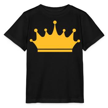 Crown - Stanley/Stella MINI CREATOR Kids’ T-Shirt - black - Front - Mikhail (115cm)
