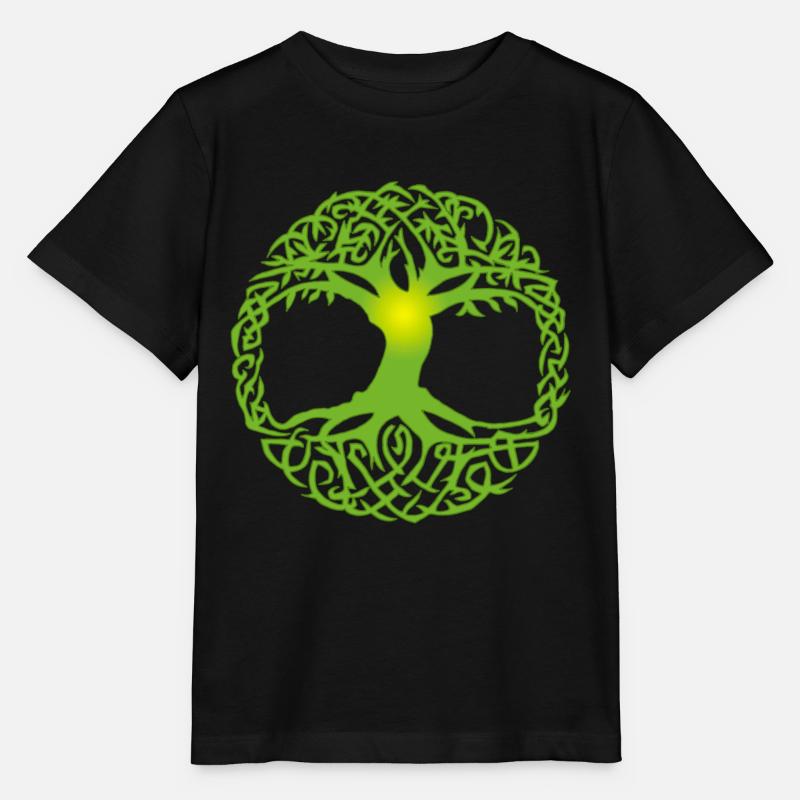Arbre celtique - T-shirt bio MINI CREATOR Stanley/Stella Enfant - noir