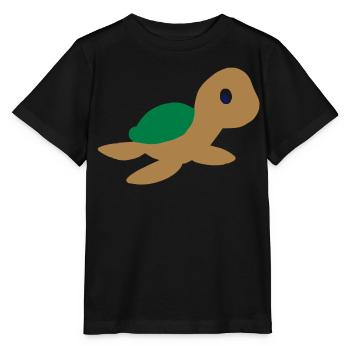schildkroete - Stanley/Stella Kinder T-Shirt MINI CREATOR  - Schwarz - Vorne - Mikhail (115cm)