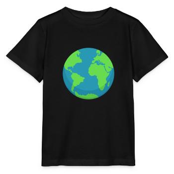 Planet Earth Minimalist – Style Travel & Éco - T-shirt bio MINI CREATOR Stanley/Stella Enfant - noir - Devant - Mikhail (115cm)