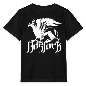 Rostock Greif - Stanley/Stella Kinder T-Shirt MINI CREATOR  - Schwarz - Vorne - Mikhail (115cm)