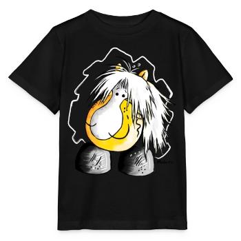 Haflinger - Avelignese - Cheval - T-shirt bio MINI CREATOR Stanley/Stella Enfant - noir - Devant - Mikhail (115cm)