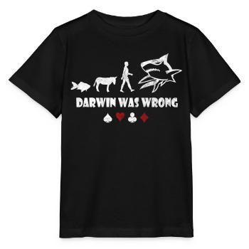 poker - T-shirt bio MINI CREATOR Stanley/Stella Enfant - noir - Devant - Mikhail (115cm)