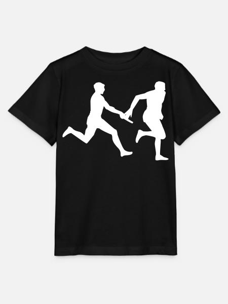 Staffellauf - Staffelläufer - Stanley/Stella Kinder T-Shirt MINI CREATOR - Schwarz