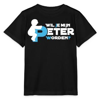Verspielte Figur Typografie - Stanley/Stella Kinder T-Shirt MINI CREATOR  - Schwarz - Vorne - Mikhail (115cm)