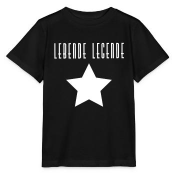 Living legend - Stanley/Stella MINI CREATOR Kids’ T-Shirt - black - Front - Mikhail (115cm)