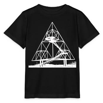 TÉTRAÈDER BLANC - T-shirt bio MINI CREATOR Stanley/Stella Enfant - noir - Devant - Mikhail (115cm)