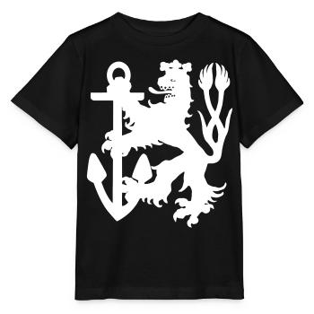 Düsseldorf - Düsseldorf Lion - T-shirt bio MINI CREATOR Stanley/Stella Enfant - noir - Devant - Mikhail (115cm)
