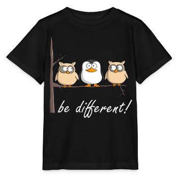 être individuel - T-shirt bio MINI CREATOR Stanley/Stella Enfant - noir - Devant - Mikhail (115cm)