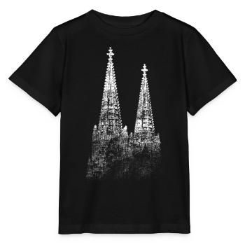 Kölner Dom Köln Jeck Rhein Karneval Alaaf Heimat - T-shirt bio MINI CREATOR Stanley/Stella Enfant - noir - Devant - Mikhail (115cm)